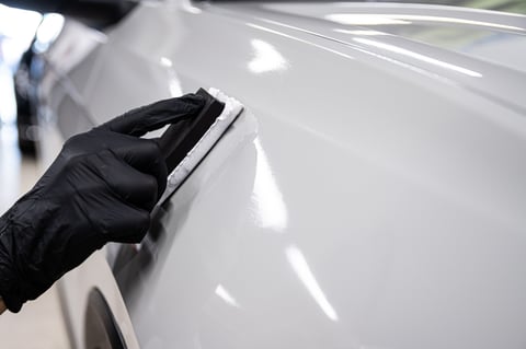 Flawless paint finish after professional repair